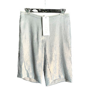 NWT ADA Sequined board short light blue